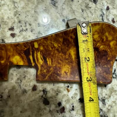 Silvertone Archtop Electric Pickguard Harmony Kay 40's-50's - Tortoise image 11