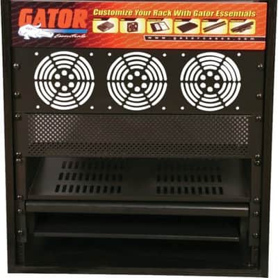 Gator Studio Rack Cabinet; 8U; 15.5" deep GR-STUDIO-8U image 4