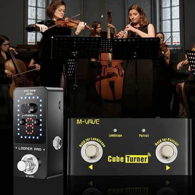 M-vave Wireless Page Turner Pedal Support Looper Connection image 3