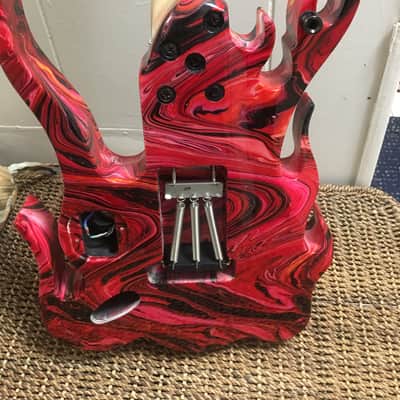 Ibanez RG Series Custom Red / Black with hard case image 8