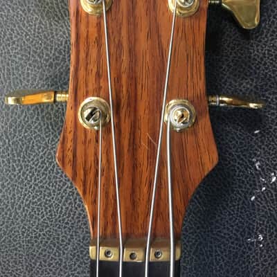 Alembic Stanley Clarke Artist Bass Left Handed 1987 Mahogany image 3