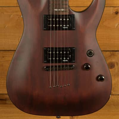 Schecter Omen-6 - Rosewood - Walnut Satin image 1
