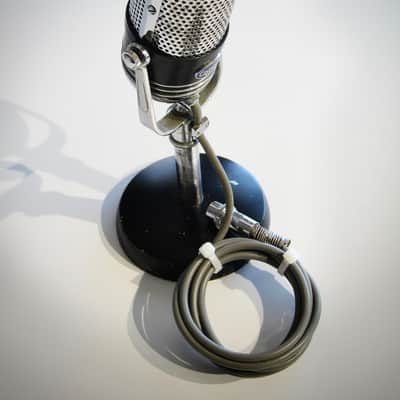 Calrad 500C Microphone Desk Mic with stand Circa-1960s-Chrome & Black` image 22