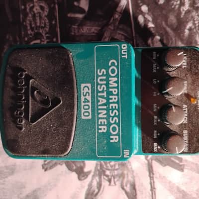 Behringer CS400 Compressor Sustainer Pedal 2010s - Standard image 1
