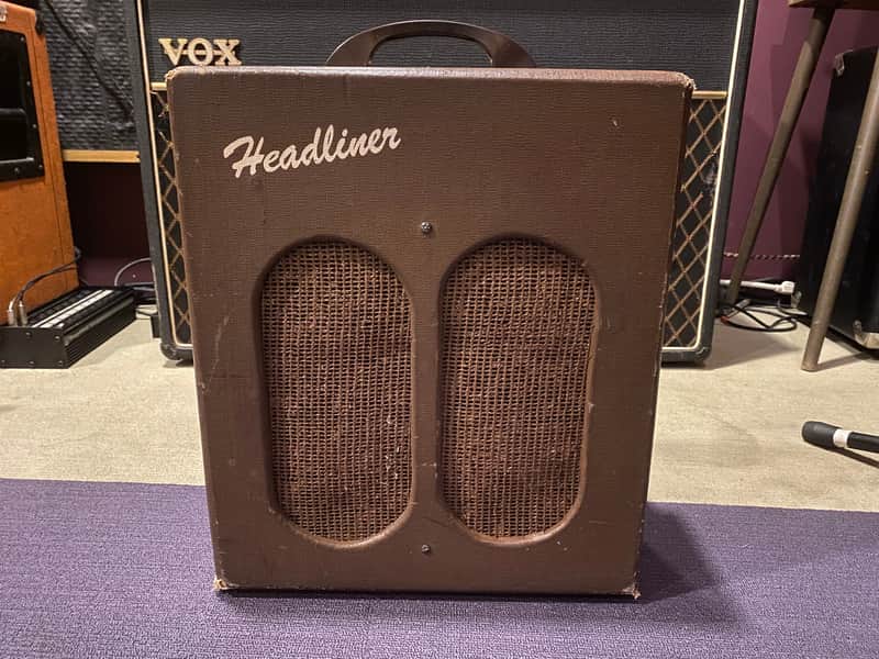 ELECTROMUSE HEADLINER A-110 AMPLIFIER REGAL VALCO image 1