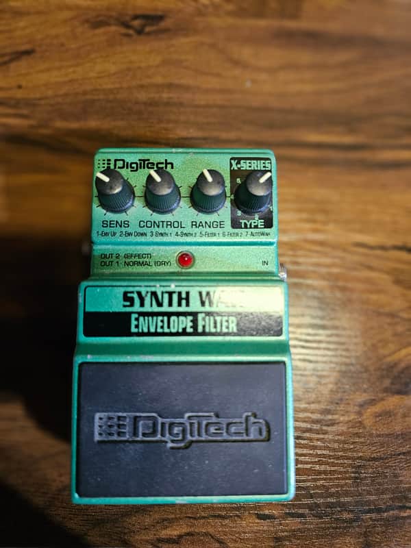 DigiTech X-Series Synth Wah Envelope Filter 2010s - Green image 1