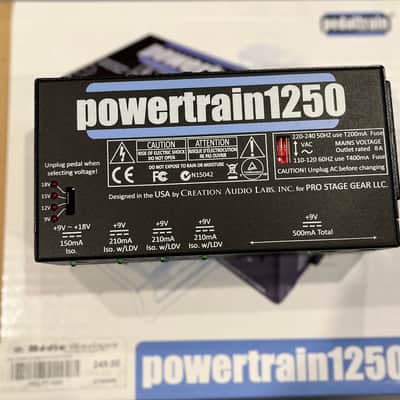 Pedaltrain Powertrain 1250 Multi-Output Pedalboard Power Supply image 2