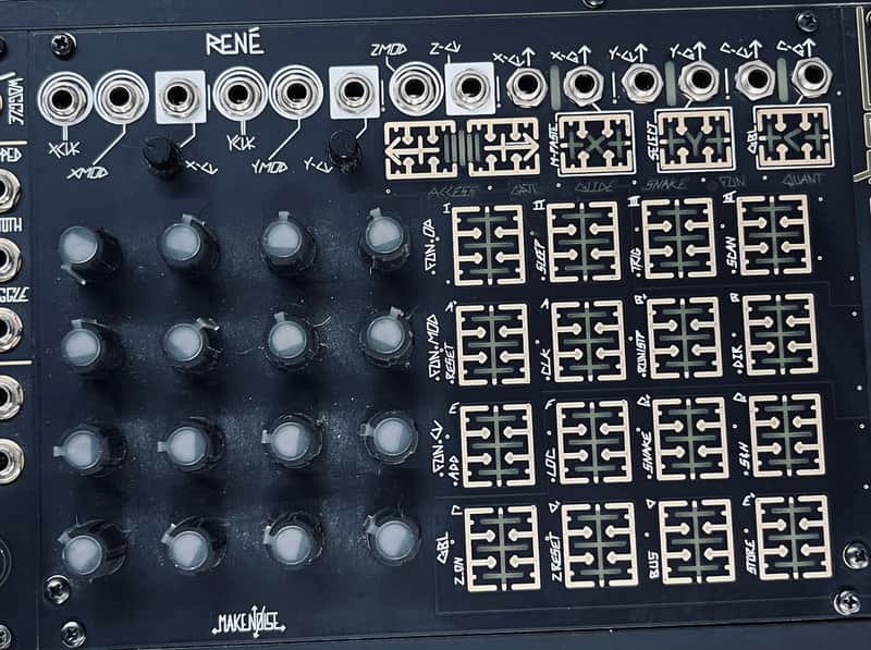 Make Noise Rene Black - includes 4 patch cables image 1