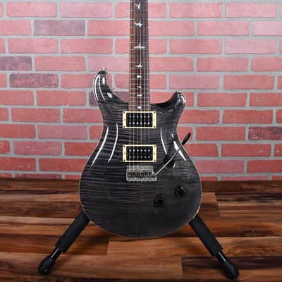 PRS Custom 24 Flame Maple 10 Top Transparent Grey Black 1997 w/OHSC image 4