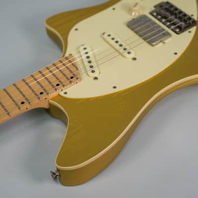 LsL Instruments Del Rey Gold Finish Light Relic Electric Guitar w/OHSC image 8