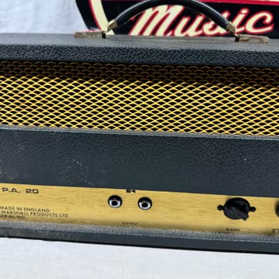 Marshall Model 1917 JMP PA20 pa p.a. 20-Watt Tube Amplifier Head 1970 - Local Pickup Only image 15