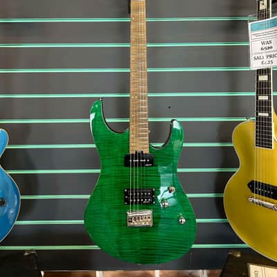 Harley Benton HP-42 Signature Transparent Turquoise 2021 Electric