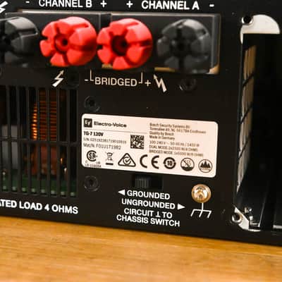 Electro-Voice (EV) TG-7 Tour-Grade Stereo Power Amplifier CG01YCE image 10