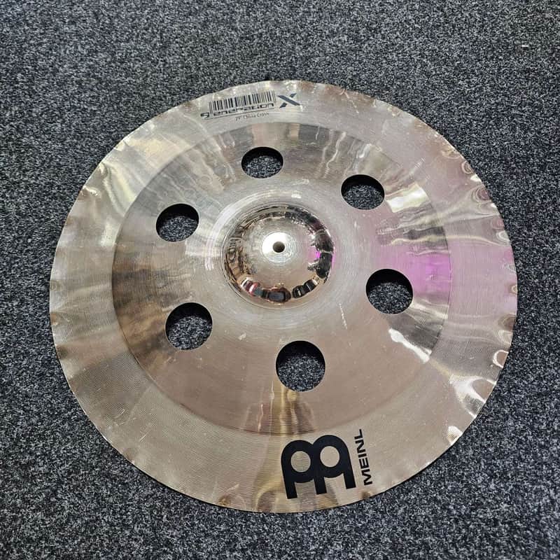 China Crash 19" Cymbal Meinl Generation X USED! RKGXN200526 image 1