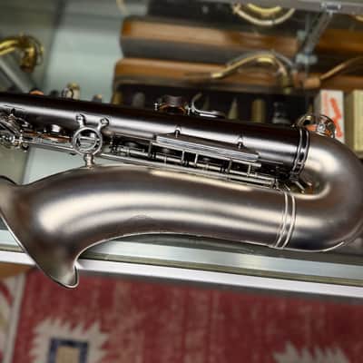 Cannonball Hotspur T5 Silver Black Big Bell Stone Series Tenor Saxophone image 24