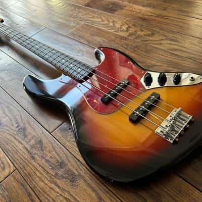 1992 Fender JB-62 Jazz Bass 1962 Reissue MIJ Sunburst Fujigen Japan image 5