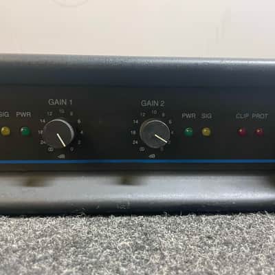 QSC MX1500a Stereo Power Amplifier 1990s - Black image 4