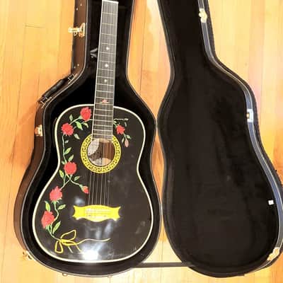 Custom Carved Guitar Hard Shell Case Abstract Female image 22