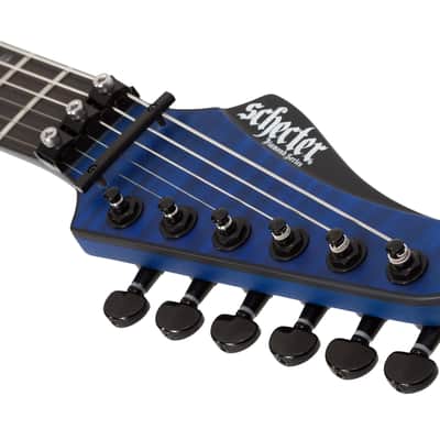 Schecter Banshee GT FR Satin Trans Blue - FREE GIG BAG - Electric Guitar image 8