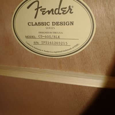 Fender CD-60S image 6