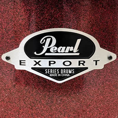 Pearl Export Series Snare Drum 14x5.5" Red Sparkle image 2