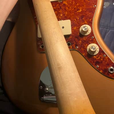 Fender Jazzmaster  1964-1972 - Firemist Gold refin w/ Fender HSC image 7