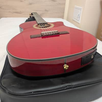 Ibanez GA35TCE Thinline Cutaway Nylon-String Classical Acoustic-Electric Guitar + Ibanez Gig Bag image 6