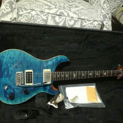 PRS Custom 22  2005 Blue Mateo imagen 4