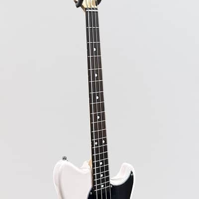 G&L Tribute Series Fallout 4 String Short Scale Electric Bass Guitar - Olympic White image 5