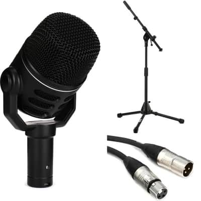 Electro-Voice ND46 Supercardioid Dynamic Instrument Microphone with Stand and Cable image 4
