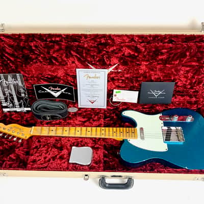 Fender Nocaster 51 Relic Telecaster 20th Anniversary Custom Shop 2015 Blue Sparkle image 22