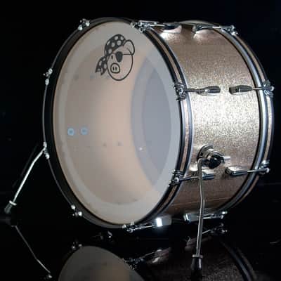 PORK PIE PERCUSSION 4-PIECE DRUM SET IN CHAMPAGNE SPARKLE Bild 3