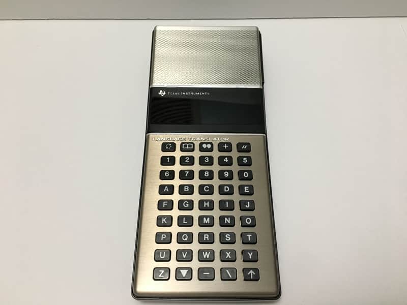 Texas Instruments Language Translator 1979 Robot Voice Computer