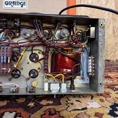 Vintage 1970 Park Marshall 150w Major KT88 Amplifier Head *1970s* w/ Flight Case image 20