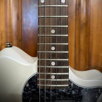 JHG James Hood Guitar SS-101 2017 - Pearl White Metallic image 12