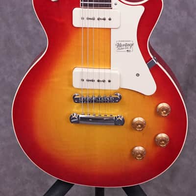 Heritage Standard H150 P90 Vintage Cherry Sunburst Finish - W/Setup & Case image 2