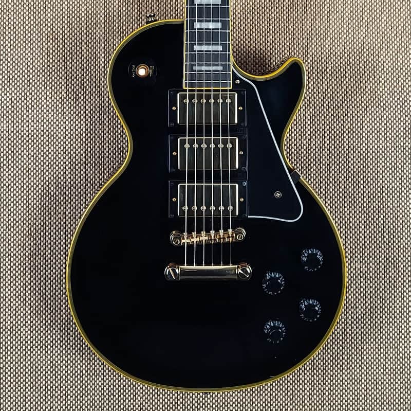 Epiphone Joe Bonamassa Black Beauty Les Paul Custom 2020 w/ COA (394) image 1