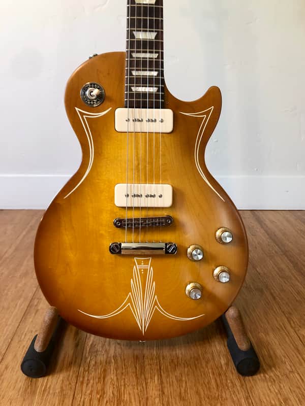 Gibson Les Paul Studio '60s Tribute with P90s 2010 - 2015 - Worn Honey Burst image 1