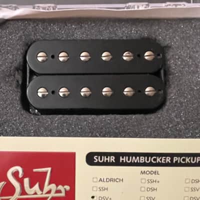 Suhr DSV Bridge Humbucker Pickup – 53mm Spacing – Tested & Working 2010s - Black image 2