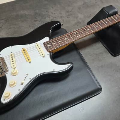 1973 Fender Stratocaster Heavy Relic American Vintage 70s 1970's USA Strat Black Rosewood Electric Guitar Oversized Headstock image 12