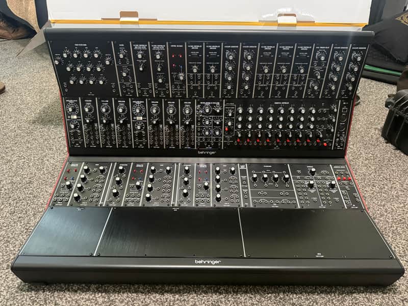 Behringer System 55 Complete Eurorack Modular Synthesizer 2021 - Present - Black image 1