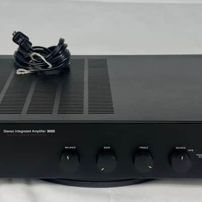 AMC NAD 3020 Stereo Integrated Power Amplifier Home Automation Series  Vintage 1990s - Black image 1