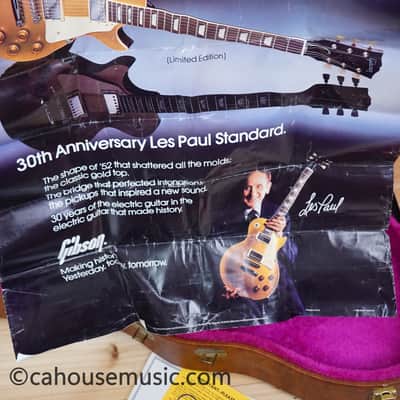 Gibson 30th Anniversary Les Paul 1982 - Goldtop image 19