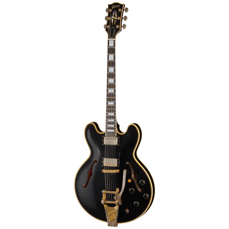 Gibson Custom Shop Murphy Lab Keith Richards Signature '60 ES-355 Collector's Edition Reissue (Aged, Signed Guitar and Label) image 1