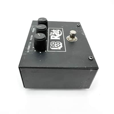 ProCo Vintage Rat Big Box Reissue with Battery Door and LM308 Chip 1991-2003 - Black image 5