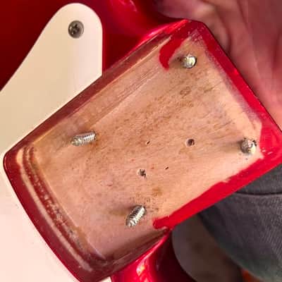 Fender Precision Bass Made in Japan PB57-US Fuji-Gen 1994 - Candy Apple Red image 3
