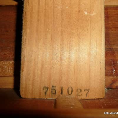 Suzuki  Three S W130 Dreadnought Acoustic Guitar Japan Vintage 1975 Natural image 17