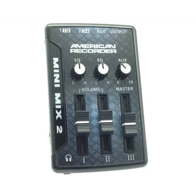 AMERICAN RECORDER Audio Mixer with USB Interface + Bluetooth Wireless Adapter image 2