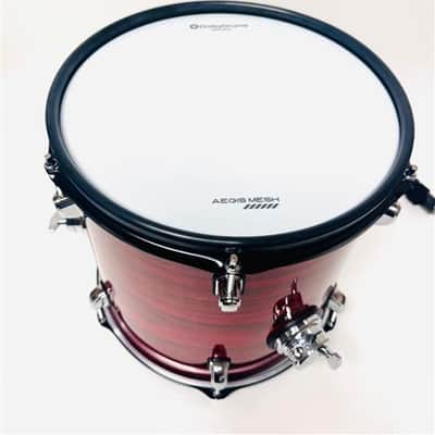 Dolby 12” x 12” Red Wood Floor Tom Electronic Full Shell for Roland Alesis image 3
