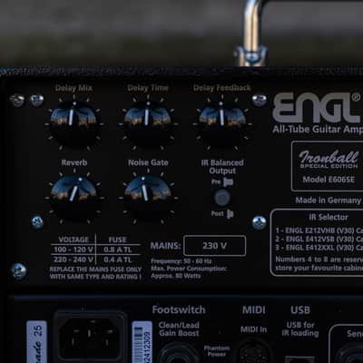 ENGL Ironball Special Edition E606SE - Black image 11